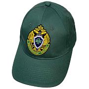 Военная кепка с вышивкой Погранслужбы (Зеленый)