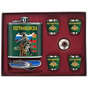 Подарочный набор Погранвойска (170 мл, 4х50 мл) 