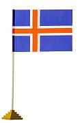 Настольный флажок Исландии