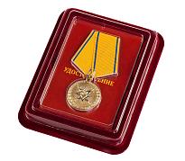 Медаль МВД России За смелость во имя спасения в наградной коробке с удостоверением в комплекте