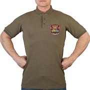 Поло - футболка Танковые войска с термотрансфером (Хаки)