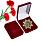 Медаль в бархатистом футляре Знак Морской пехоты 1