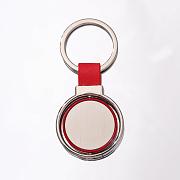 Двухсторонний брелок для ключей (Красный)