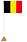 Настольный флажок Бельгия 1