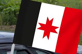 Флаг на машину с кронштейном Удмуртии
