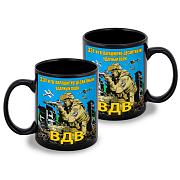Кружка 331 гв. парашютно-десантный ударный полк ВДВ (Черная)