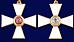 Знак ордена в бархатистом футляре Святого Георгия 2 степени 9