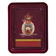 Знак 115 ОБрСпН в наградной коробке с удостоверением в комплекте