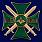 Знак Крест За службу на Кавказе (зелёный) 5