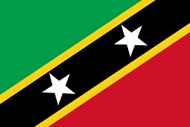Флаг Сент-Китс и Невис (по акции)