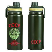 Термос с поилкой СССР (Зеленый)