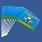 Набор флажков 76 гвардейская десантно-штурмовая дивизия ВДВ (10 штук) 1