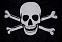 Флаг Пиратский с костями 1
