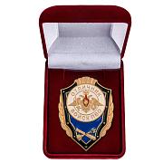 Знак в бархатистом футляре Отличник войск ПВО