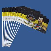 Флажок настольный Имперский Николай (10 штук)