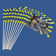 Флажок в машину с присоской ВКС с Путиным (10 штук)