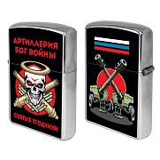 Зажигалка бензиновая Артиллерия Бог войны Святые угодники 