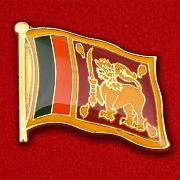 Значок Флага Шри-Ланки