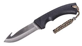 Шкуросъёмный нож Tactical с темляком