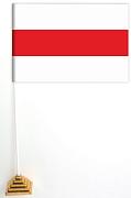 Флажок настольный Бело-красно-белый флаг Беларуси