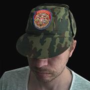 Армейская кепка с принтом Военная разведка (Камуфляж)