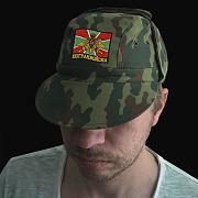 Армейская кепка с нашивкой Погранвойска (Камуфляж)