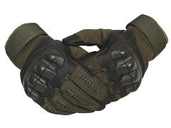 Тактические полнопалые перчатки с защитой (Хаки)