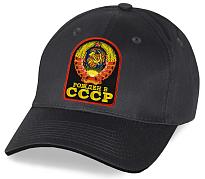 Мужская кепка с вышивкой Рожден в СССР (Темно-серая)