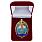 Знак в бархатистом футляре специализированного лицея Арыстан Казахстан 1