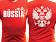 Футболка Russia (Красная) 1