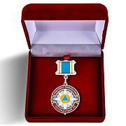 Знак в бархатистом футляре Участнику ликвидации последствий ЧС