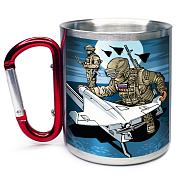 Кружка с карабином Дронармия 