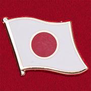 Значок флаг Японии
