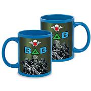 Кружка бойцы ВДВ (Синяя)