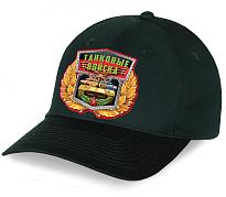 Военная кепка для танкиста (Темно-зеленая)