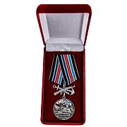 Медаль в бархатистом футляре 55-я Мозырская Краснознамённая дивизия морской пехоты ТОФ