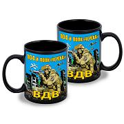 Кружка 104 полк Череха ВДВ (Черная)