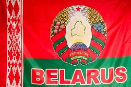 Флаг Беларуси с гербом