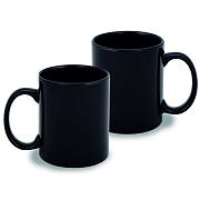 Кружка керамическая (Черная)