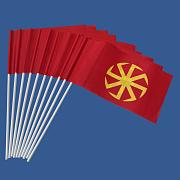 Флажок настольный Коловрат (10 штук)