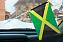 Флажок в машину с присоской Ямайка 1