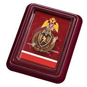 Знак Спортсмен Росгвардии 3 степени в наградной коробке с удостоверением в комплекте
