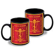 Кружка Православный крест (Черная)