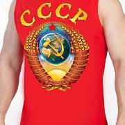 Майка с гербом СССР (Красная)