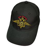 Военная кепка с вышивкой МВД России (Черный)