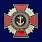 Нагрудный знак Морская пехота России в наградной коробке с удостоверением в комплекте 3