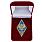 Знак в бархатистом футляре об окончании Военного учебно-научного центра Сухопутных войск ОАВС РФ 1