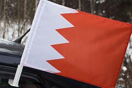 Флаг на машину с кронштейном Бахрейна