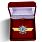Знак в бархатистом футляре МО РФ Классная квалификация Специалист 3-го класса 1