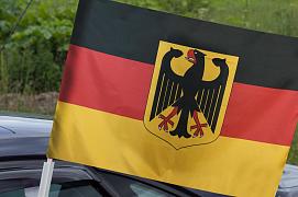 Флаг на машину с кронштейном Германии
